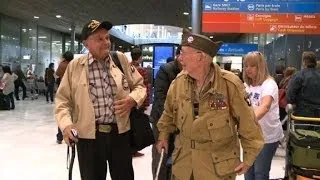 Veteranos de EEUU regresan a celebrar el día D