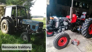 Renovace traktoru Zetor (1.část)