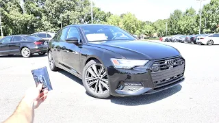 2023 Audi A6 45: Start Up, Test Drive, Walkaround, POV and Review