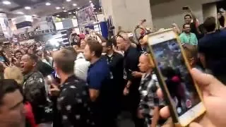 Suicide Squad cast walks by me at Comic Con 2016