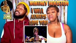 Whitney Houston - I Will Always Love You| Live In South Africa🇿🇦 REACTION