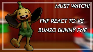 FNF React To VS Bunzo Bunny Full Week // Poppy Playtime Chapter 2 // Friday Night Funkin // FNF Mod