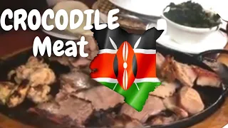 Trying Crocodile Meat in Nairobi Kenya For the First Time at Carnivore Restaurant