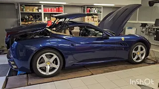 Как работает крыша у Ferrari California и необычная поломка Maserati Quatroporte...