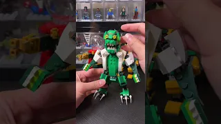 Building Lego Lizard Dr Connors Mech MOC #nowayhome #shorts
