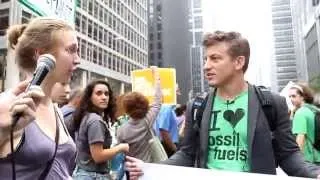 Alex Epstein at People's Climate March: Part 9, 350.org Sends Professional Stalker Waldo After Alex