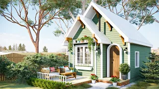 5x6m (320sqft) This Small House Is So Sweet! | SIMPLE & PERFECT