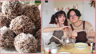 Making Swedish Chocolate Balls With My Boyfriend! | No Bake & Super Easy