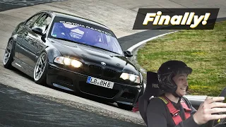 Emotional First EVER Lap on Nordschleife After 2 Year BMW E46 M3 Build
