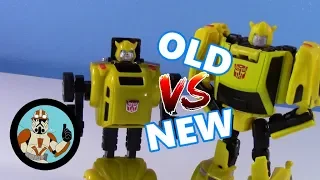 Vintage G1 VS Titans Return Legends Bumblebee - Old VS New #4 | Jcc2224