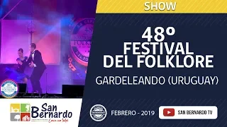 Gardeleando de Uruguay en el 48º Festival Nacional del Folklore de San Bernardo