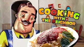 MAKING SPAGHETTI (Cooking With the Neighbor) Hello Neighbor Short Film