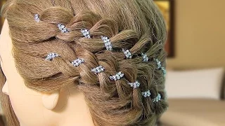 Super Easy Prom Hairstyle for Long & Medium Hair