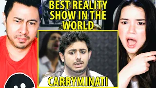 CARRYMINATI | Best Reality Show In The World | Reaction | Jaby Koay & Achara