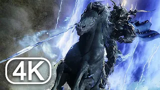 Epic Odin Vs Bahamut Cinematic Fight Scene - Final Fantasy 16 2023 (4K Ultra HD)
