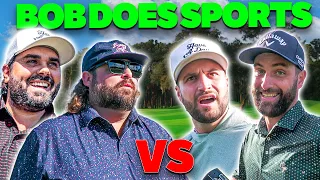 Bob and I Challenged Fat Perez and Joey Coldcuts to a Golf Match! (Driver Giveaway)