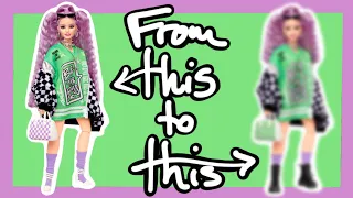 "Fixing" Barbie Extra Dolls!