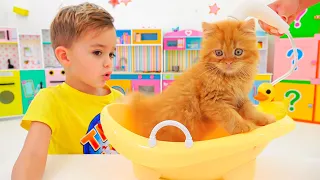 Vlad y Niki juegan con juguetes - Video de colección para niños