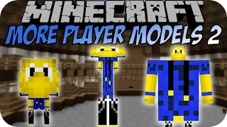 Minecraft MORE PLAYER MODELS 2 [Deutsch]