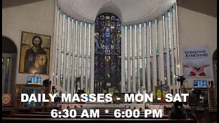 Live 6:30 AM  Holy Mass - September 23  2021,  Thursday 25th Week in Ordinary Time,  St Padre Pio