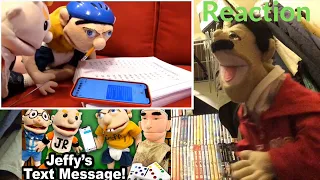 SML Movie: Jeffy's Text Message Reaction (Puppet Reaction)