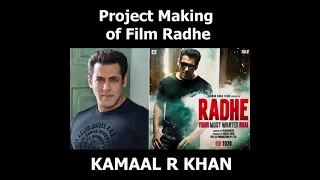 Radhe project making review by krk tiger 3 salman khan box office report