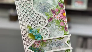 Discover how to add a decorative card flap to your card the EZ way