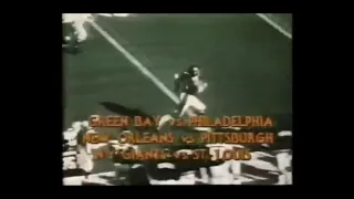 1978 CBS Sports promo NFL