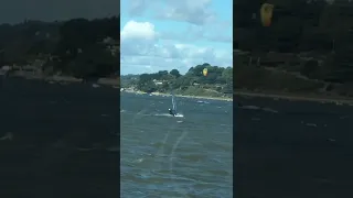 Windsurfing at Poole harbour