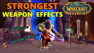 Classic WoW Top 10 Best Weapon Effects