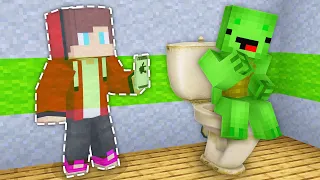 JJ Has Been Following Mikey All Day in Minecraft (Maizen)