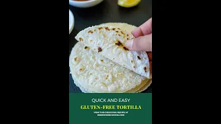 Quick and easy Gluten-free Tortilla recipe | How to make cassava flour tortilla with Tortilla Press