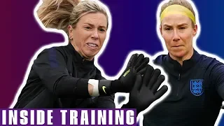 Lionesses Pull Off INCREDIBLE Stops! | England v USA | Inside Training | Lionesses