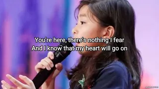 CELINE TAM - My Heart Will Go On (Lyrics)