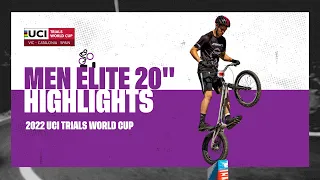 Round 1 - Men Elite 20" VIc Highlights | 2022 UCI Trials World Cup