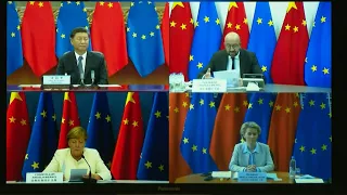 China-EU-Gipfel per Videoschalte | AFP