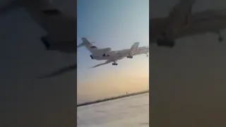 Ту-154. Взлёт. Tu-154. Takeoff. Aviation.