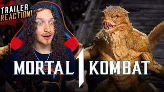 MORTAL KOMBAT 1 - REPTILE, HAVIK, ASHRAH & SAREENA REVEAL TRAILER REACTION! (The Banished Trailer)