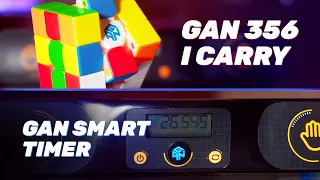 Новый умный кубик Gan 356 I Carry и первый беспроводной таймер Gan Smart Timer | Обзор