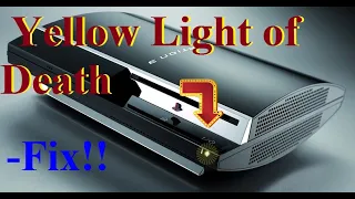 PS3 Yellow Light of Death. (YLOD)