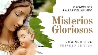 Rosario de Hoy DOMINGO 4 de FEBRERO | Misterios GLORIOSOS | Wilson Tamayo