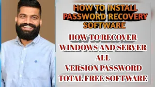 How to Recover or Reset Forgotten Windows Passwords | How to Install Password Recovery software