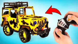 How To Build A Mini Version Of A Safari-Style Car!