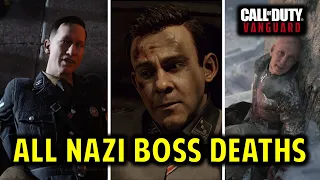 All Nazi Bosses Death Scenes | Call of Duty Vanguard