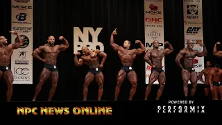 2018 IFBB NY Pro Men's Classic Physique Prejudging Video