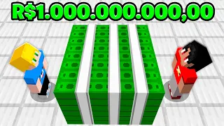 Quem VENCER GANHA 1.000.000.000 de REAIS no Minecraft!