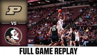 Purdue vs. Florida State Full Game Replay | 2022-23 ACC Men’s Basketball