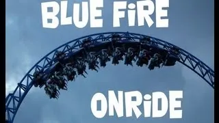 Blue Fire Onride Europa Park, Rust Germany