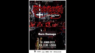 Burn Damage - Refugee/Slaughterhouse Of Cowards (RCA Club, Lisboa, 18-06-2019)