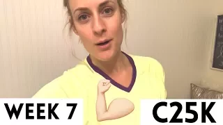 Learn to Run - C25k couch to 5k week 7!